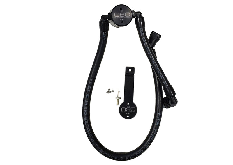 J&L Oil Separator 3.0 Passenger Side JLT3041P-B for 2011-2014 Ford Mustang GT and 2012-2013 Boss 302