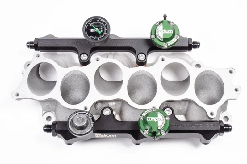 Radium Engineering Nissan R35 GT-R Fuel Rail Kit with 8AN ORB Ports