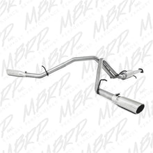 Load image into Gallery viewer, MBRP Armor Lite Series Cat Back Exhaust System for 2007-2008 Chevy Silverado 1500 and GMC Sierra 1500 — Dual Split Side Exit with 3.5-inch Tips