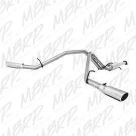 MBRP Armor Lite Series Cat Back Exhaust System for 2007-2008 Chevy Silverado 1500 and GMC Sierra 1500 — Dual Split Side Exit with 3.5-inch Tips