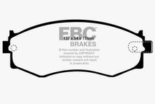 Load image into Gallery viewer, EBC Redstuff Ceramic Low Dust Front Brake Pads for Nissan 240SX and Infiniti G20 * Part No. EBCDP3792C