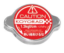 Koyo Hyper Radiator Cap - Shallow Plunger Style - Blue Label for Subaru and Scion Models