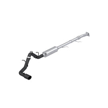 Load image into Gallery viewer, MBRP 2023+ Chevy Colorado / GMC Canyon Armor BLK Series 3-Inch Cat-Back Exhaust System with Black Coated Aluminized Steel and Single Side Exit