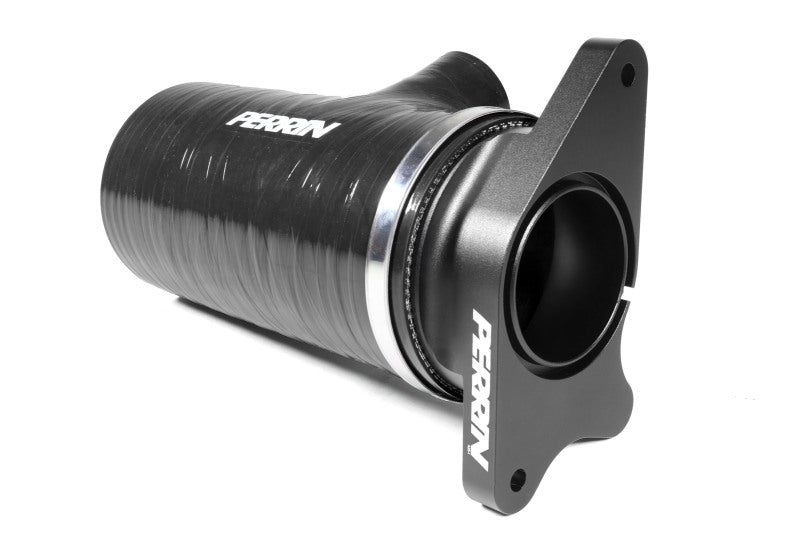 Perrin Performance Turbo Inlet Hose with Turbo Adapter Flange for Subaru WRX and LGT/OBXT (Short) - Black
