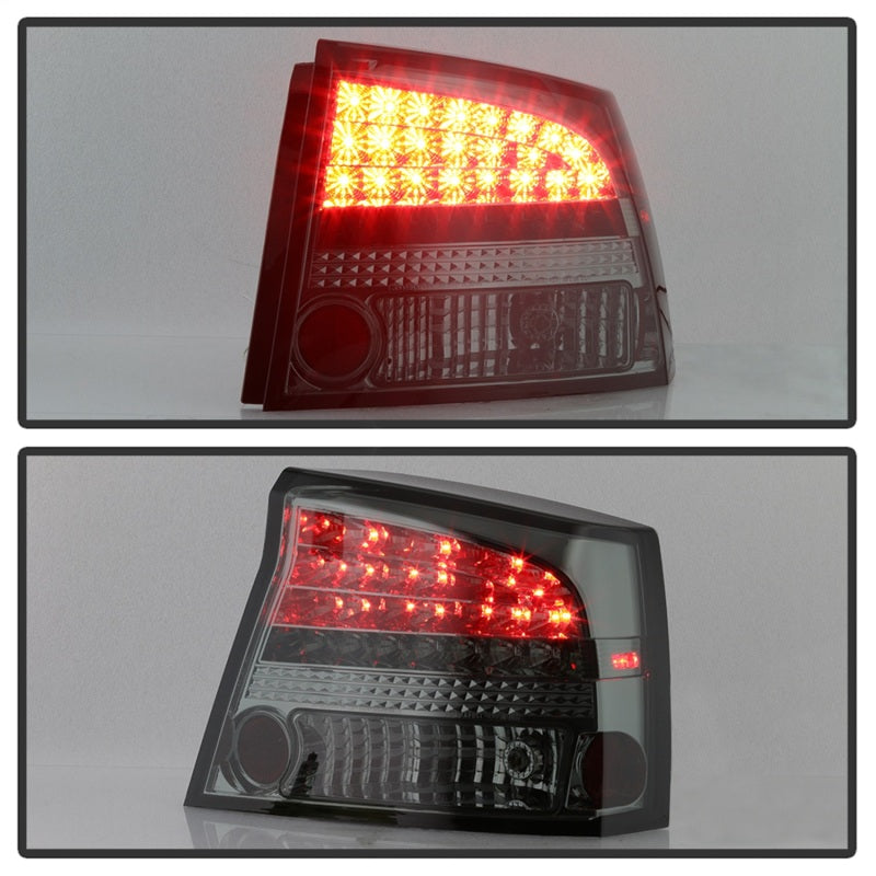 Spyder Smoke LED Tail Lights for Dodge Charger 2006-2008 - Enhance Your Vehicle's Look