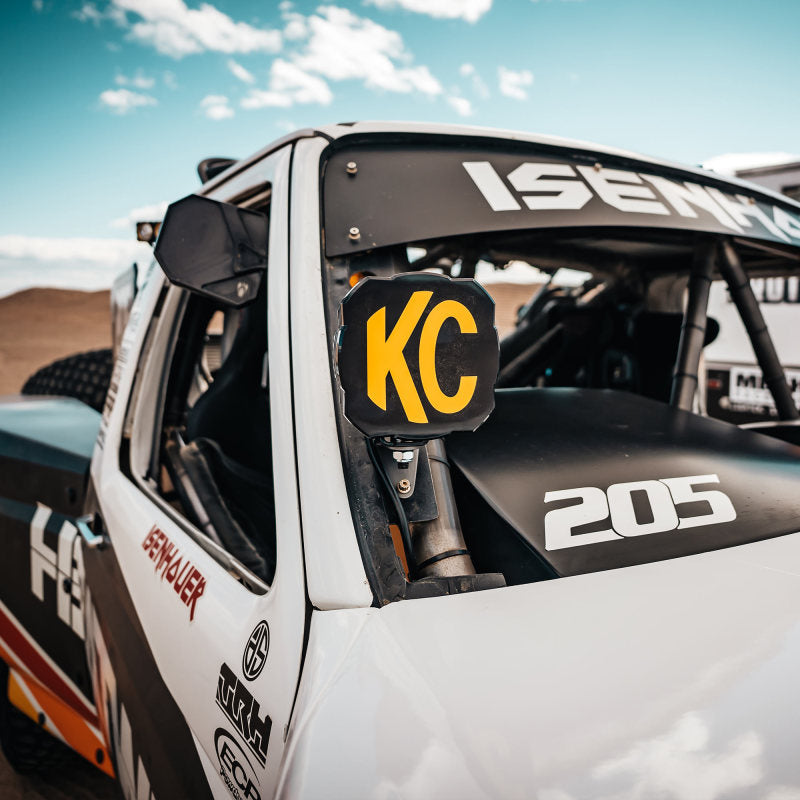 KC HiLiTES FLEX ERA 4 Light Shield Hard Cover in Black, Part Number KCL5325