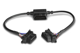AMP Research PowerStep Plug N Play Pass Thru Harness - Black - Clip In OBD Port for Ram & Toyota Models