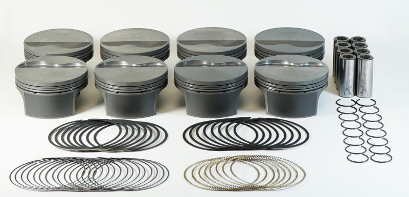 Mahle MS Piston Set for GM LS 378ci with 4.075-inch Bore and 6.125-inch Rod Length