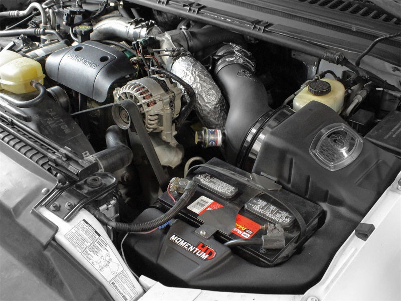 aFe Momentum HD PRO Dry S Stage-2 Si Intake for 1999-2003 Ford Diesel F-250 Super Duty V8-7.3L (td)