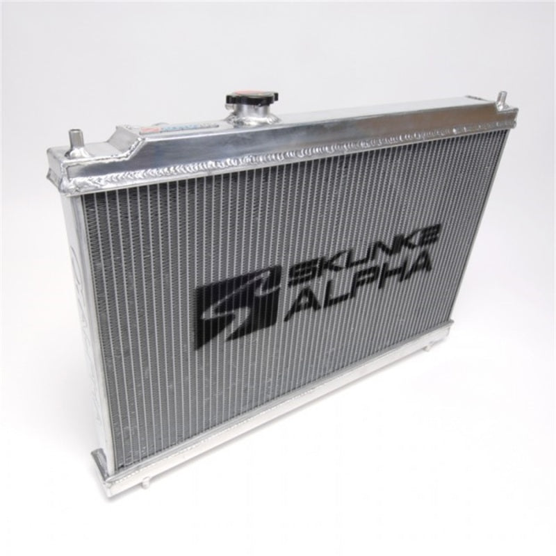 Skunk2 Racing Alpha Series Full-Size Dual-Core Radiator for 1994-2001 Acura Integra