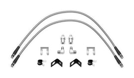 Wilwood Flexline Kit 25 Inch 3/8-24 to 90 Degree - Reliable Brake Line Connection