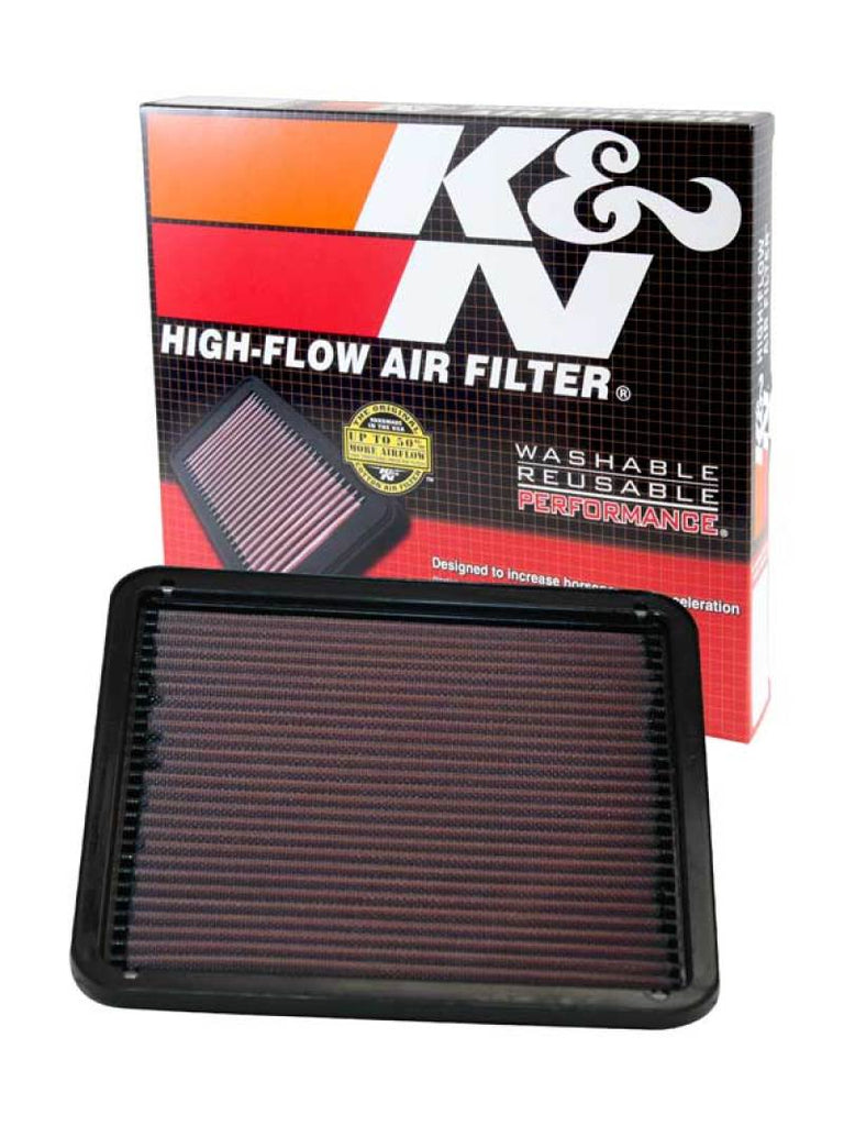 K&N Replacement High-Flow Air Filter for Lexus GS400 and LS430 (Part Number: KN33-2137)