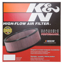 Load image into Gallery viewer, K&amp;N E-1570 High-Flow Reusable Air Filter for Ford Cars and Trucks (1968-1987)