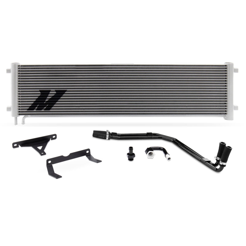 Mishimoto Transmission Cooler Kit for 2017-2019 Ford 6.7L Powerstroke with 6R140 TorqShift, Silver