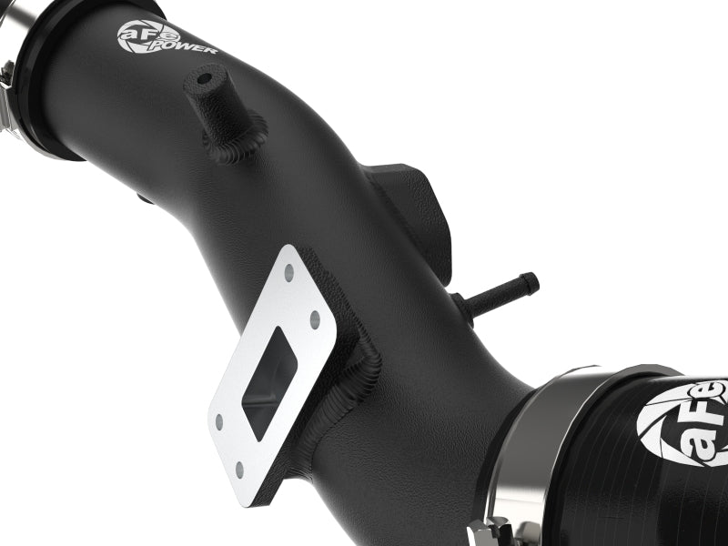 aFe BladeRunner 2-1/2 Inch Aluminum Cold Charge Pipe for 2017-2020 Hyundai Elantra and Elantra GT, Black