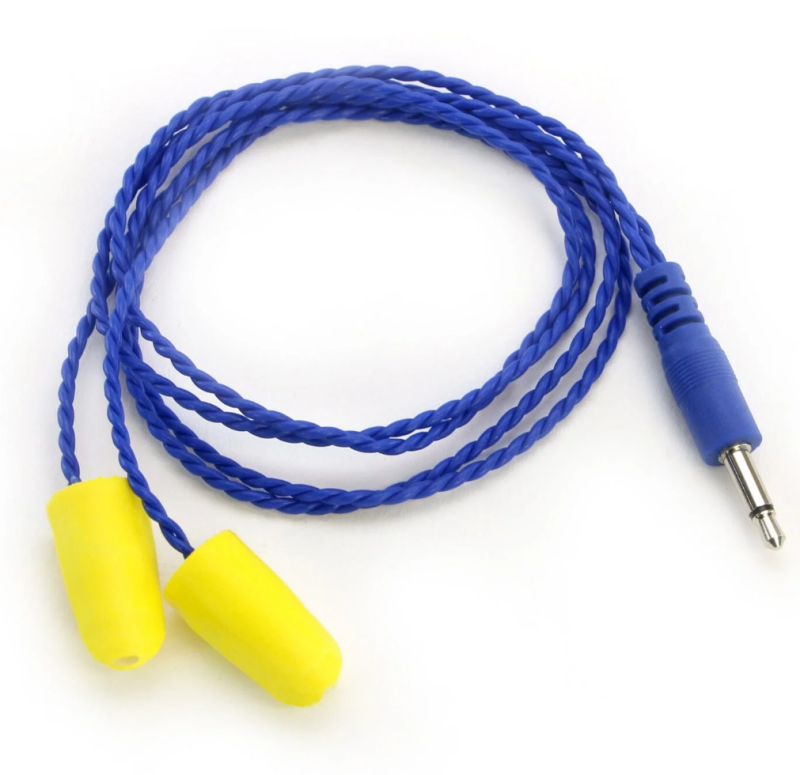 Rugged Radios AlphaBud Foam Earbud Speakers - Mono and Stereo Mono (Part Number: rgdALPHA-BUDS-M)