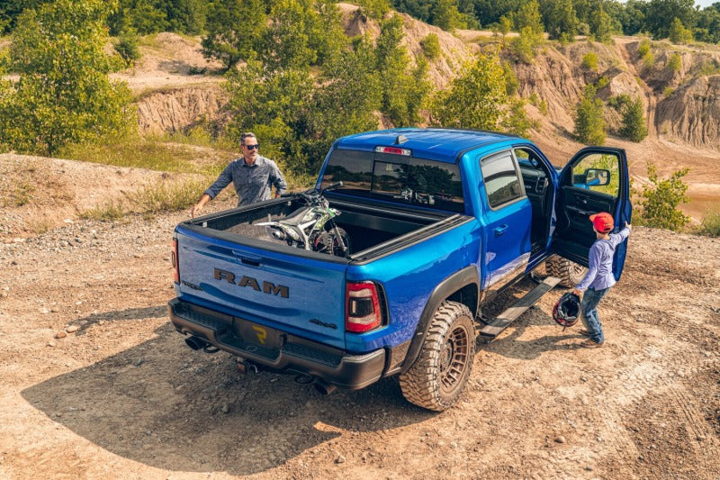 AMP Research PowerStep Plug & Play Electric Running Boards for 2025 Ram 1500 * Black