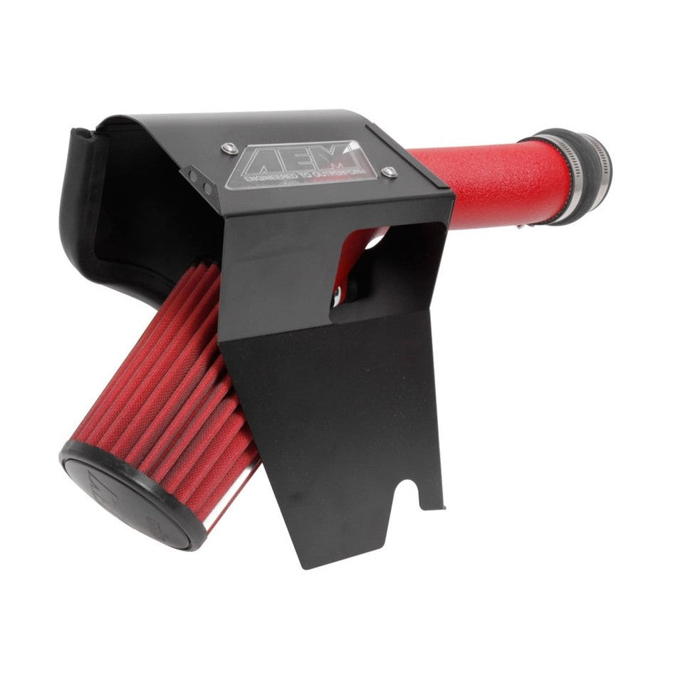 AEM Induction 21-836WR Cold Air Intake System for 2018 Subaru WRX STI - Wrinkle Red