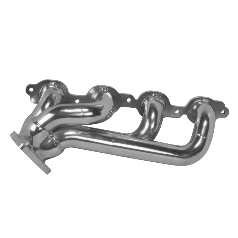 BBK 14-18 GM Truck 5.3/6.2L Shorty Tuned Length Exhaust Headers - Polished Silver Ceramic Coating