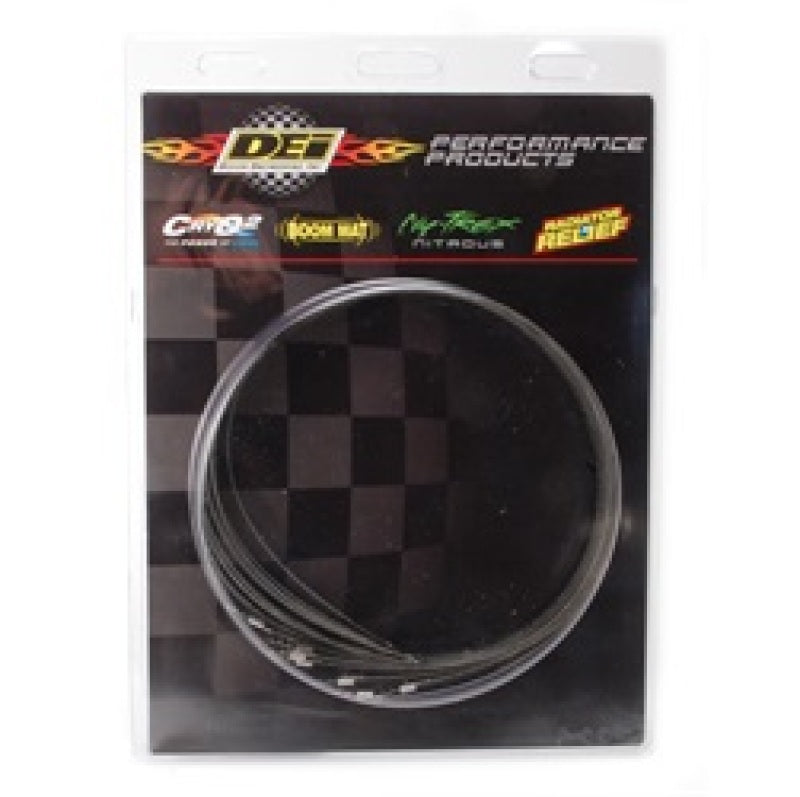 DEI Stainless Steel Positive Locking Tie 1/4 inch x 20 inch (10 Pack) for High Heat Applications