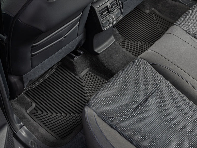 WeatherTech wetW729 All-Weather Floor Mats for 2025-2026 Subaru Forester, 2nd Row Rear, Black