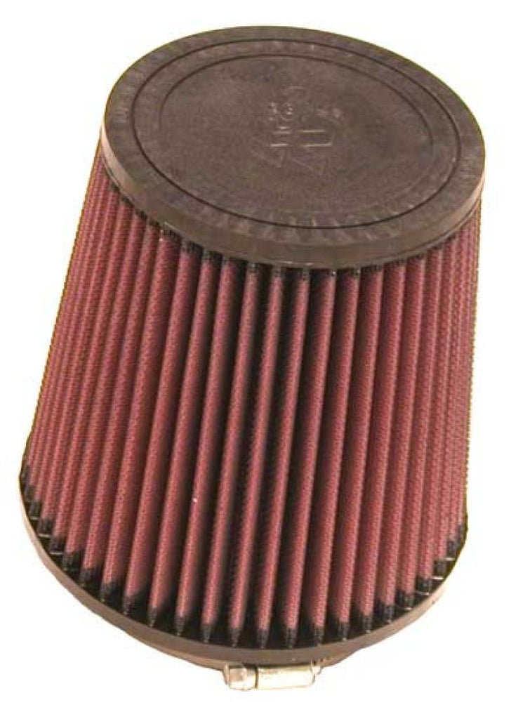 K&N Engineering Universal Rubber Round Tapered Air Filter - 4.5 Inch Flange, 6 Inch Height