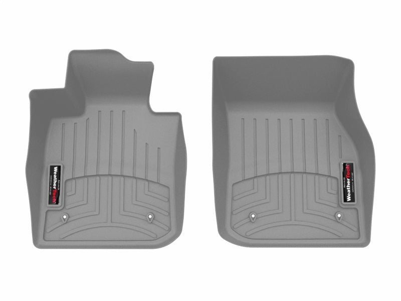 WeatherTech FloorLiner DigitalFit Front Floor Mat, Gray, for 2026 Mini Cooper, Part WET4619131
