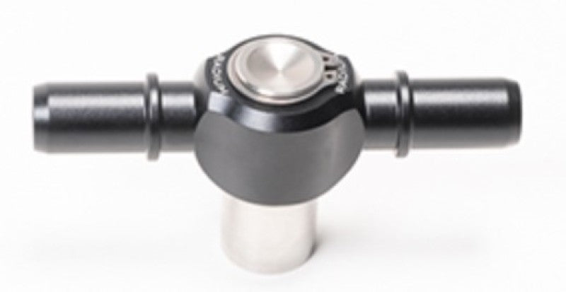Radium Engineering Nissan RB26DETT Intake or Exhaust 16mm SAE Male Double Banjo Press-Fit Fitting (Part #rad20-0739)