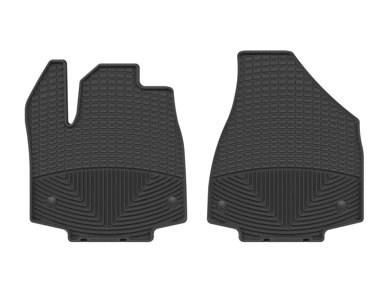WeatherTech WETW792 All-Weather Front Floor Mats for 2021-2026 Chrysler Pacifica and 2021-2025 Pacifica Hybrid, Black