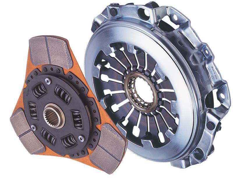 Exedy Stage 2 Cerametallic Clutch Kit for Subaru Legacy and Saab 9-2X - 225mm, Cushion Button Disc