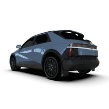 Load image into Gallery viewer, Rally Armor 2025 Hyundai Ioniq 5 XRT Black Mud Flap with Silver Battery Logo (Part Number: ralMF127-BAT-BLK-SIL)
