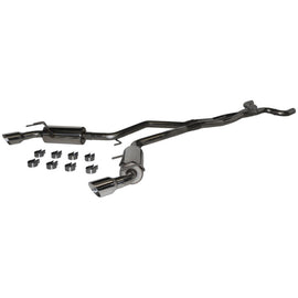 MBRP Armor Plus Series Dual Cat Back Exhaust System for 2010-2014 Chevrolet Camaro V6 3.6L with Round Tips