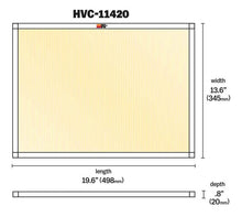 Load image into Gallery viewer, K&amp;N HVAC Filter Part Number KNNHVC-11420 * 14 x 20 x 1 Inch Washable and Reusable Synthetic Air Filter for Home HVAC Systems