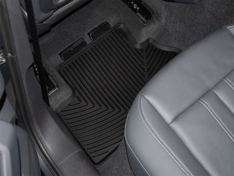 WeatherTech W686 All-Weather Floor Mats for 2018-2019 Audi Q5 and SQ5, Rear, Black