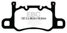 Load image into Gallery viewer, EBC Yellowstuff Rear Brake Pads for Porsche 911 (991) 2013-2017 * High-Performance Street and Track Use