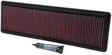 K&N Engineering High-Flow Drop-In Air Filter for Porsche 928 (1987-1995) * Part Number KN-33-2591