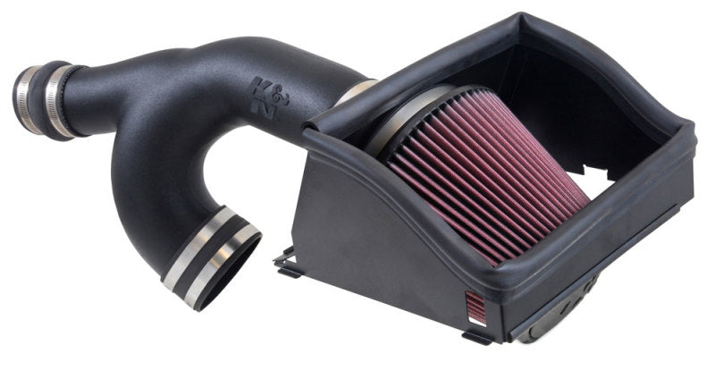 K&N Engineering Part 63-2593 High-Flow Cold Air Intake System for Ford F-150 2.7L V6 (2015-2018)