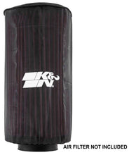 Load image into Gallery viewer, K&amp;N Polaris Black Round Drycharger Air Filter Wrap 11.25 x 3 x 3 inches for Polaris RZR Models