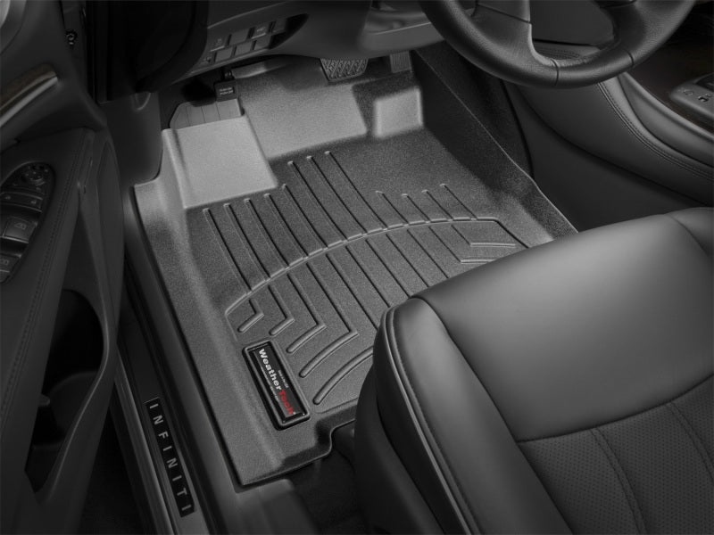 WeatherTech DigitalFit FloorLiner for Infiniti JX and Nissan Pathfinder * Black, Front