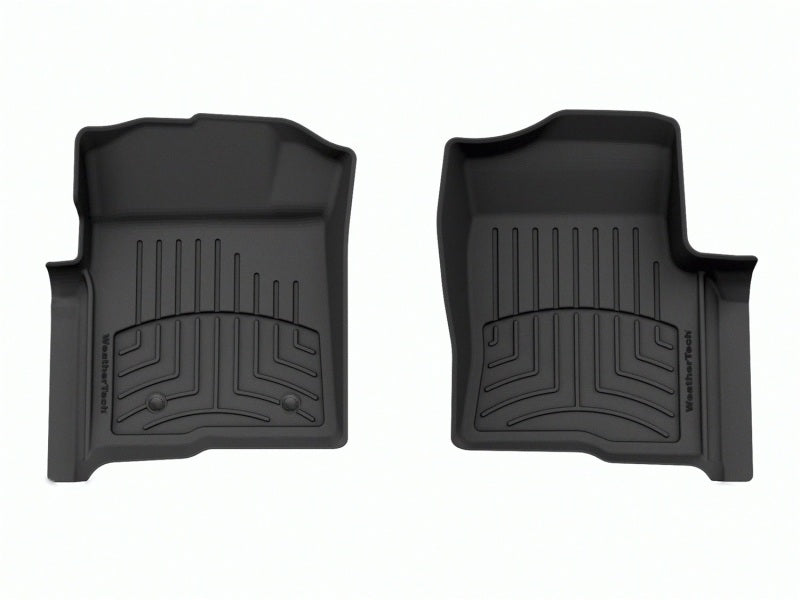 WeatherTech FloorLiner HP Front Floor Mats, Black, for 2010-2013 Ford F-150, Part WET446111IM