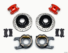 Load image into Gallery viewer, Wilwood D154 Pro-Series Rear Disc Brake Kit for Chevy C10 and GMC C15 * Red Calipers and 12.19* Rotor