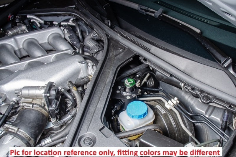 Radium Engineering 09+ Nissan R35 GT-R PCV Catch Can Kit - Fluid Lock