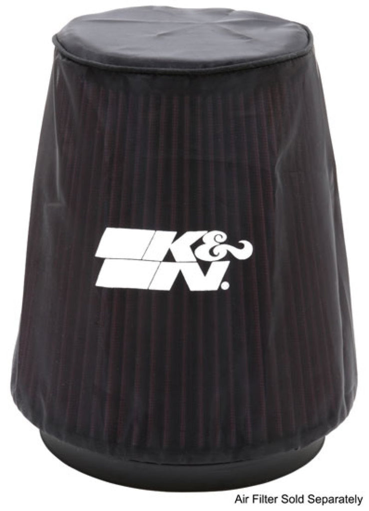 K&N Engineering Part KN22-8038DK Universal P Dry Charger Round Tapered Air Filter Wrap in Black