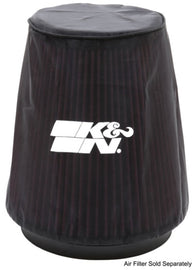 K&N Engineering Part KN22-8038DK Universal P Dry Charger Round Tapered Air Filter Wrap in Black