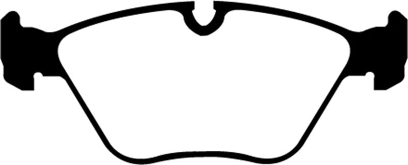 EBC Redstuff Ceramic Low Dust Front Brake Pads for BMW X3 2001-2006