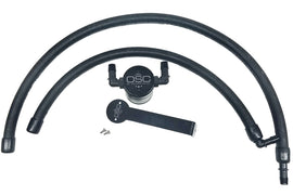 J&L JLT3065P-B 3.0 Oil Separator for 2009-2018 Ram 1500 5.7L Passenger Side, Black Anodized