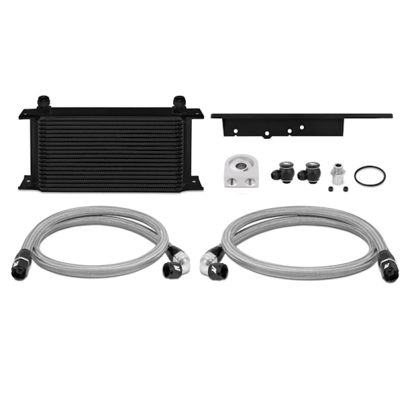 Mishimoto 03-09 Nissan 350Z / 03-07 Infiniti G35 Coupe Oil Cooler Kit - Black