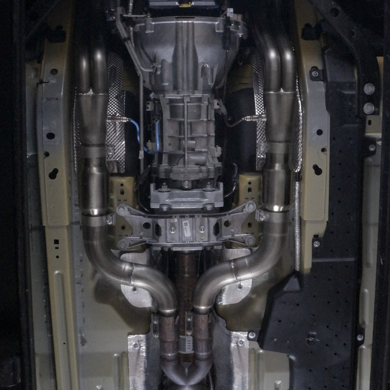 Stainless Works 2015+ Ford GT350 Headers with High-Flow Cats and 1-7/8 inch Primaries