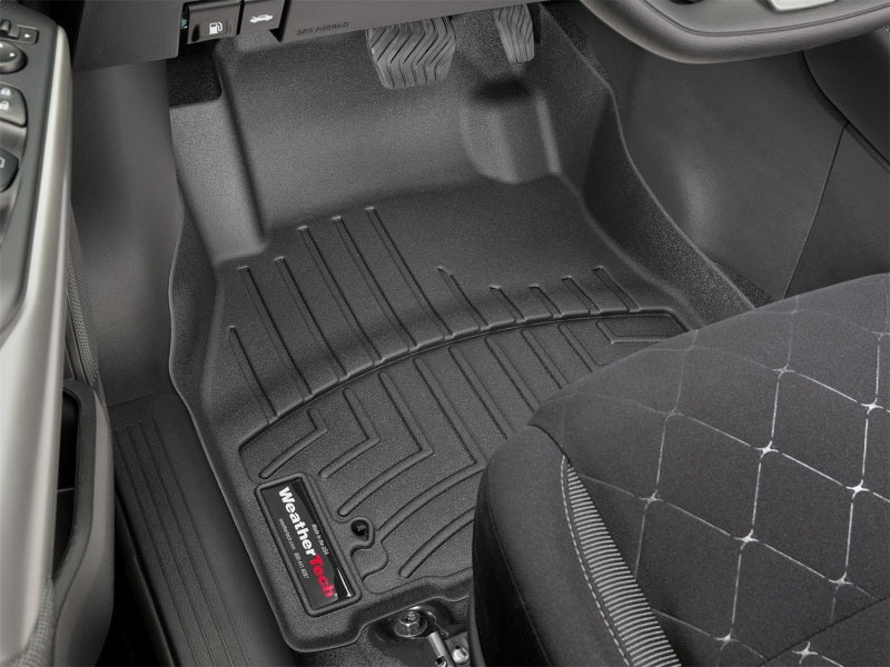 WeatherTech DigitalFit Front FloorLiner for 2018-2021 Nissan Kicks, Black - Part 4411911