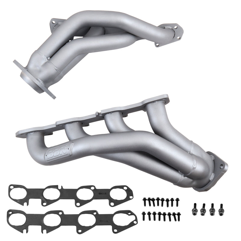BBK 05-10 Dodge Hemi 6.1L Shorty Tuned Length Exhaust Headers – 1-7/8 Inch Titanium Ceramic Coated Performance Headers